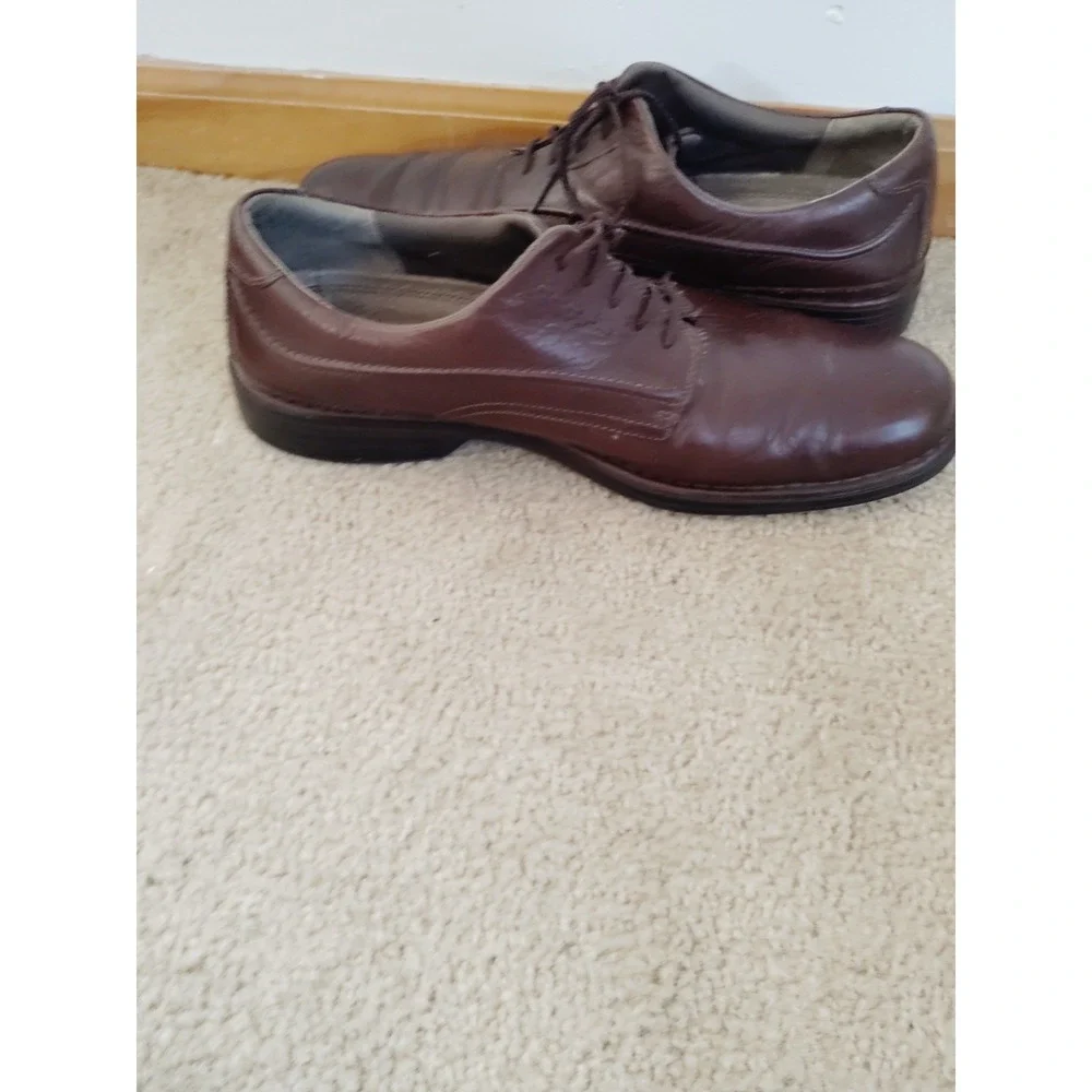 Clarks Un Aldric Lace Brown Leather‎ Oxford Shoes Men 13W Style 72516 Old Money